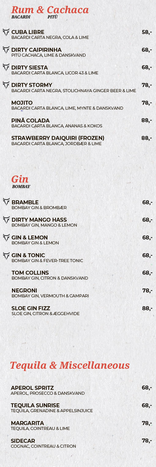 Barmenu: Rom barmenu-rom