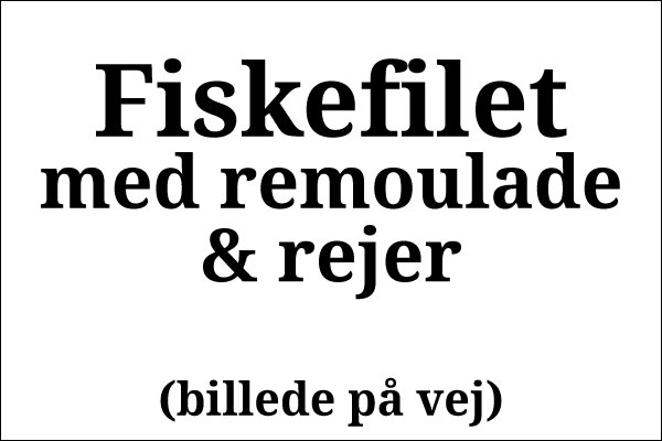Fiskefilet med remoulade & rejer selskabsmad-smørrebrød-fiskefilet