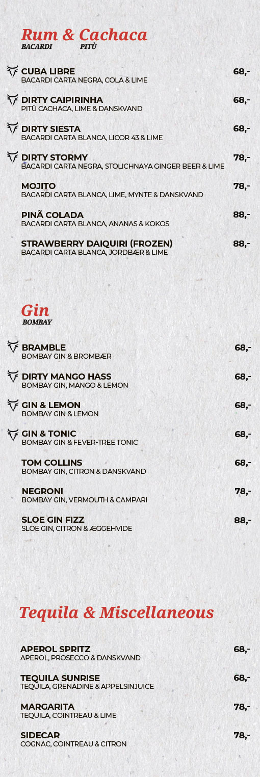 Barmenu: Rom barmenu-rom